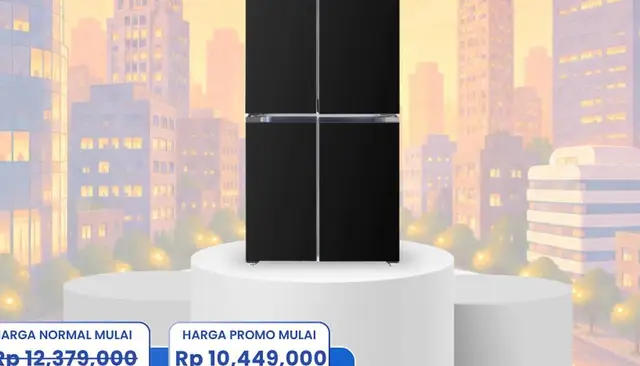 Big Discounts on Polytron Side by Side Refrigerators at Transmart Sale
