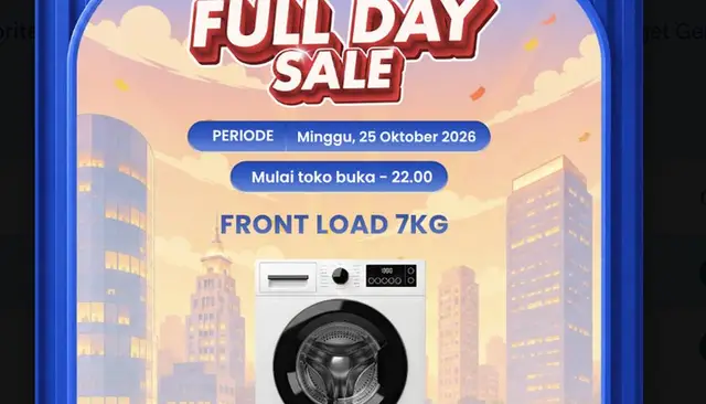 Massive Discounts on 7KG Front Load Washers at Transmart Sale