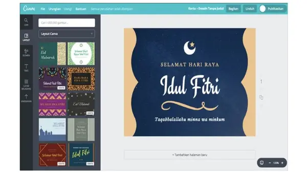 Aplikasi Membuat Kartu Ucapan Lebaran Terbaik dan Terbaru