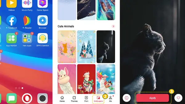 Cara Membuat Wallpaper Video Tanpa Aplikasi di HP OPPO
