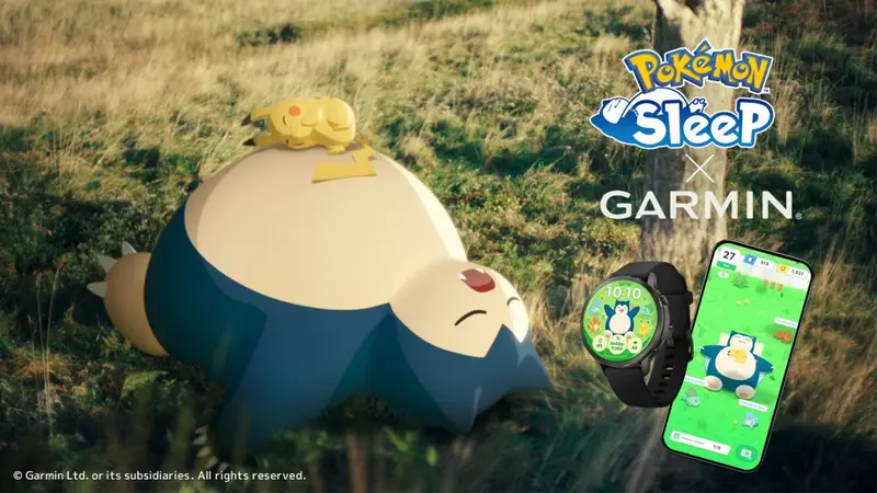 Garmin Luncurkan Fitur Baru untuk Pengguna Pokémon Sleep di Hari Tidur Sedunia