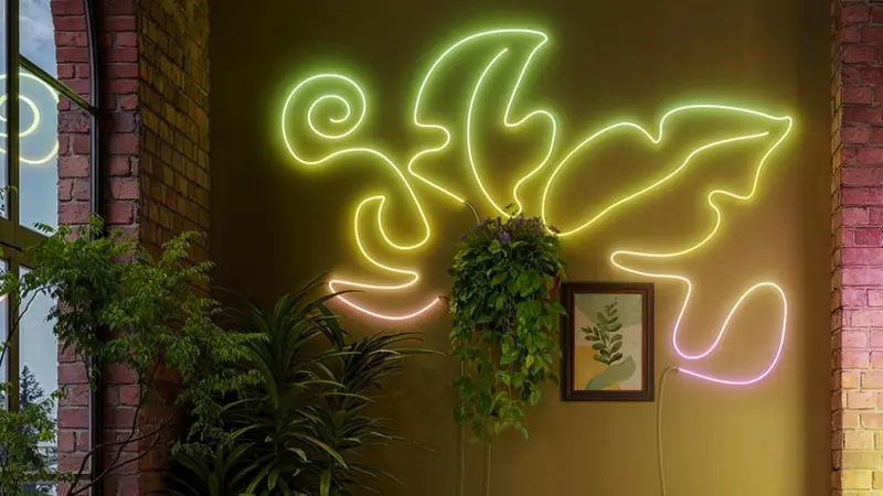 Transformasi Ruangan Anda dengan Govee RGBIC Neon Lights yang Stylish