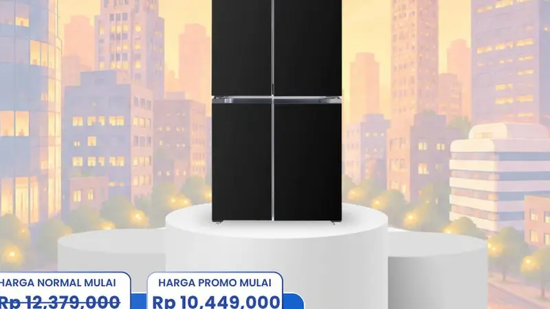 Big Discounts on Polytron Side by Side Refrigerators at Transmart Sale