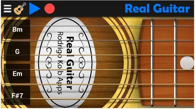 Aplikasi Bermain Alat Musik Gitar di Android Mirip Dengan Suara Asli