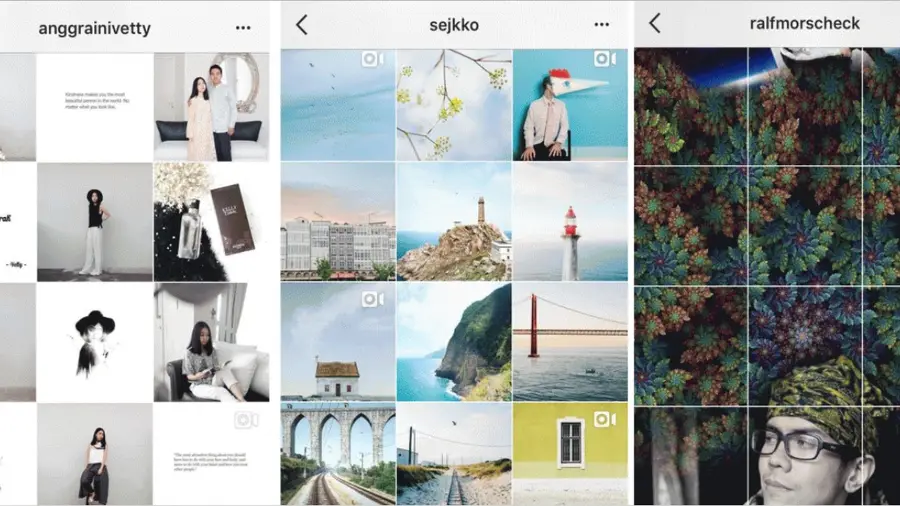 Tips mengatur galeri instagram