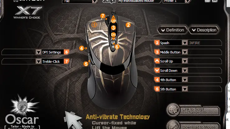 Setting Macro X7 SG No Miss Pointblank