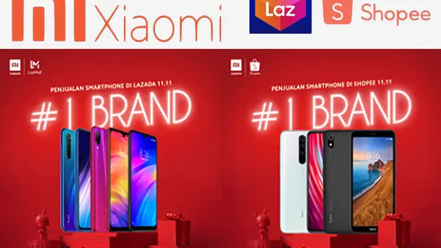 Xiaomi Menjadi Top Brand pada Harbolnas 11.11 Shopee dan Lazada