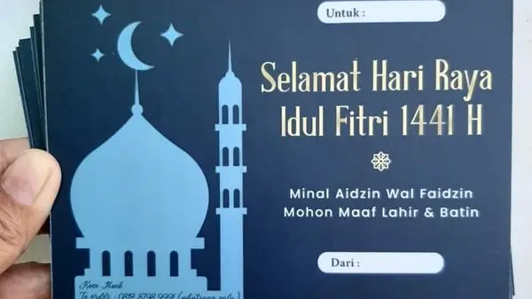 Cara Membuat Kartu Ucapan Lebaran di HP yang Mudah dan Cepat