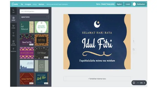 Aplikasi Membuat Kartu Ucapan Lebaran Terbaik dan Terbaru