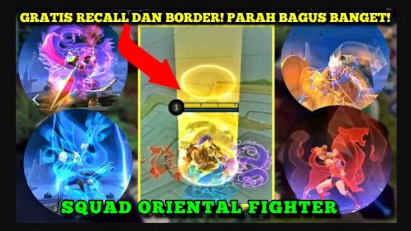 Cara Mendapatkan Efek Recall Oriental Fighter Terbaru