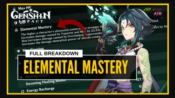 Apa Itu Elemental Mastery Genshin Impact? Simak Disini