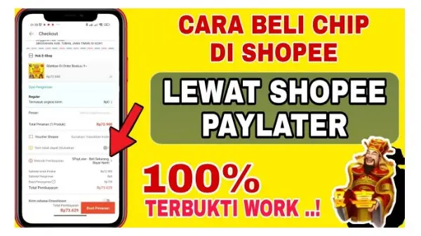 Cara Beli Chip Domino di Shopee Paylater Terbukti Berhasil