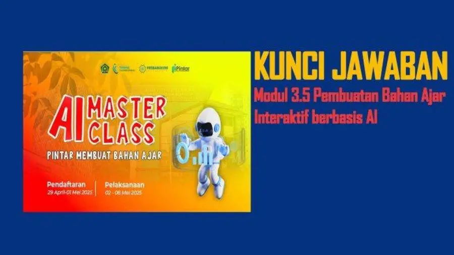 Pintar Kemenag - Tantangan dan Solusi Modul 3.5: Buat Bahan Ajar Interaktif dengan AI di Wepik