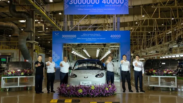 Wuling Telah Memproduksi 3 Juta Mobil Listrik Globally, dengan 40 Ribu Unit di Indonesia