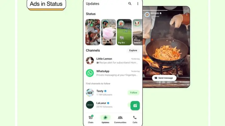 WhatsApp Sajikan Iklan dalam Status Anda: Begini Cara Kerjanya