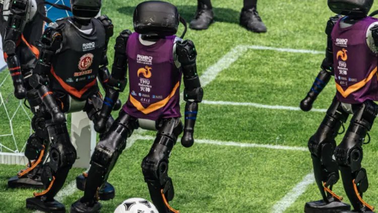 China Gelar Sepak Bola Robot AI Pertama, Dikendalikan Tanpa Manusia