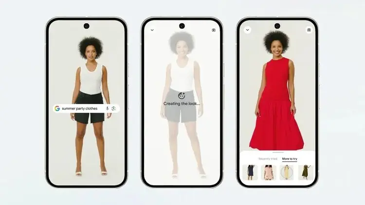 Googling Foto Baju di Internet Kini Bisa Sekalian Dicoba Dipakai