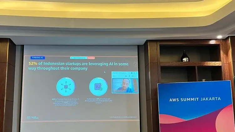 Riset AWS: Startup Indonesia Unggul dalam Inovasi AI
