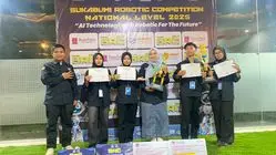 Siswa MAN 4 Tasikmalaya Juara 1 dan 2 Kompetisi Robotik Nasional