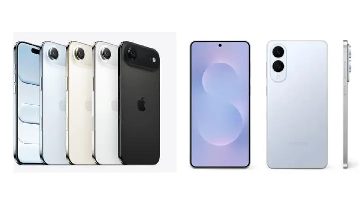 Membandingkan iPhone Air dan Galaxy S25 Edge