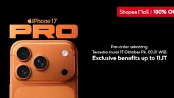 Buruan Serbu! iPhone 17 Hadir di Shopee, Promo Spesial Selama Pre-Order