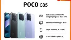Spesifikasi POCO C85, Harga Rp1 Juta Tapi Performa Mengesankan, Hanya Menang Tampilan?