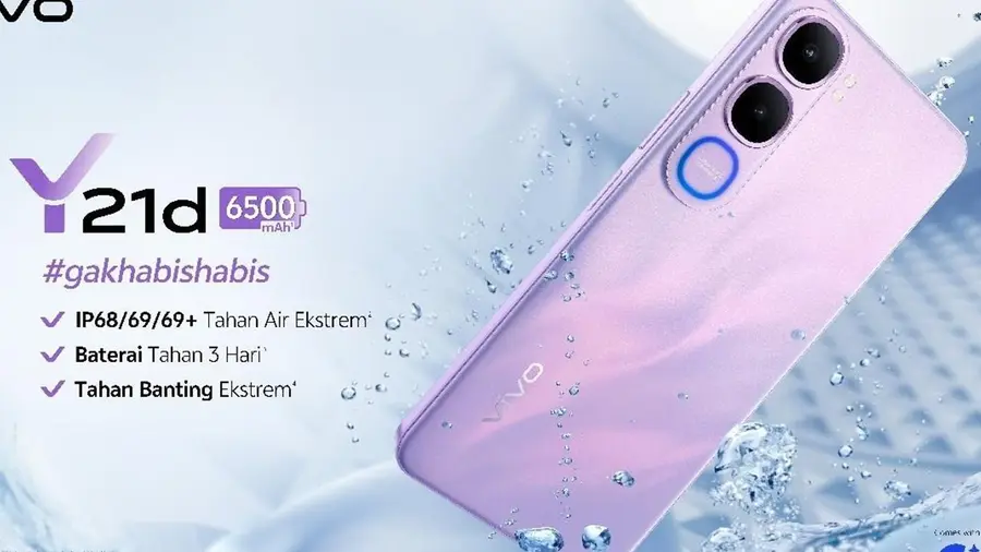 Spesifikasi Vivo Y21d: Baterai Besar, Kamera 50MP, Harga Rp 2 Jutaan