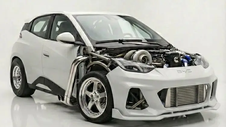 Imajinasi Jika BYD Atto 1 Pakai Mesin Diesel