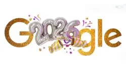 Sambut 2026 dengan Gaya, Google Doodle Ajak Rayakan Tahun Baru Meriah