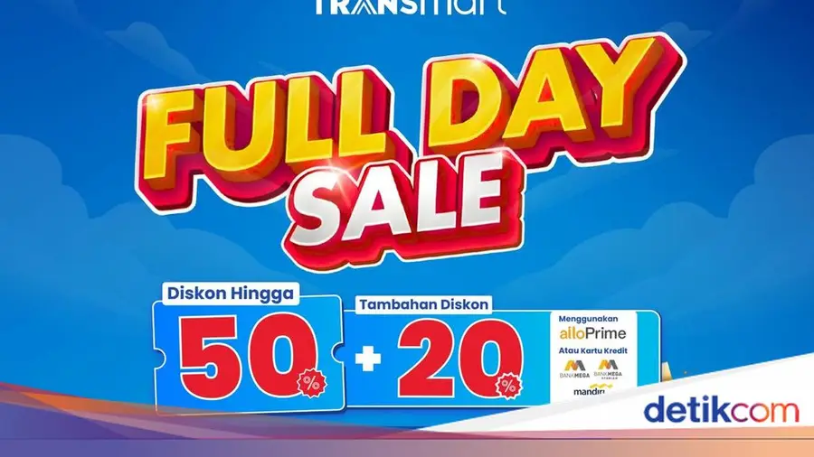 Diskon Menarik Mesin Cuci Front Load di Transmart Full Day Sale