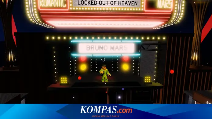 Konser Virtual Bruno Mars di Roblox: Pemanasan Sebelum Tur Dunia