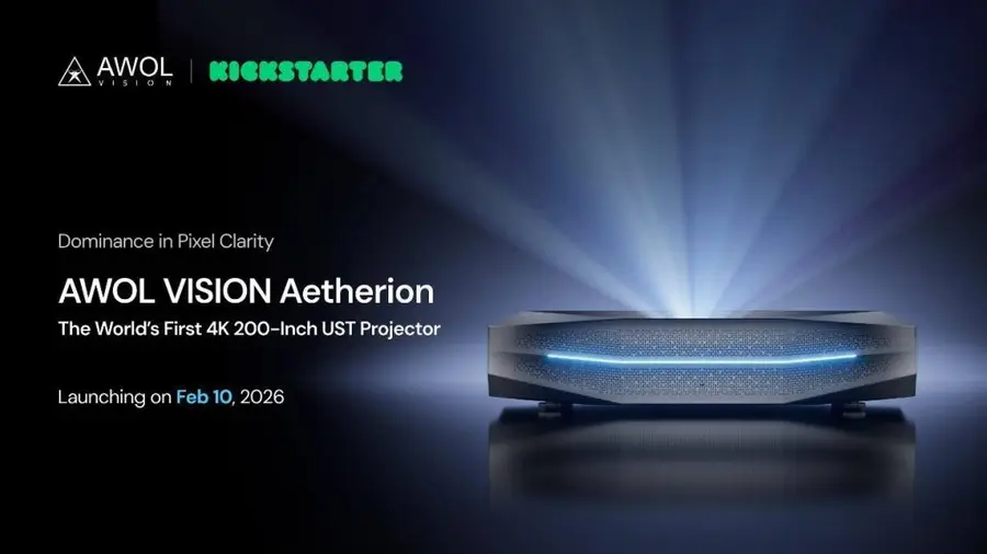 AWOL Vision Buka Pesanan Proyektor Aetherion dengan Diskon Menarik