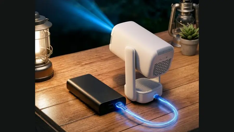 Aurzen EAZZE D1 Air: Proyektor Portabel Terjangkau untuk Hiburan Praktis