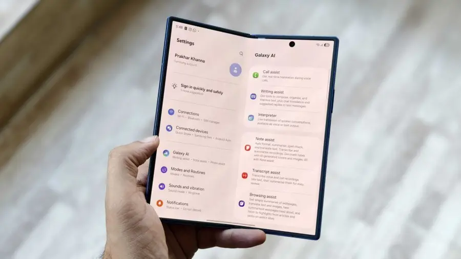 Samsung Galaxy Z Fold 8 Hadir dengan Peningkatan Kapasitas Baterai Signifikan