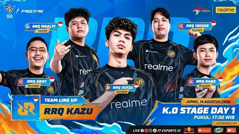 RRQ Kazu Pilih Setia pada Roster di Tengah Perombakan Tim