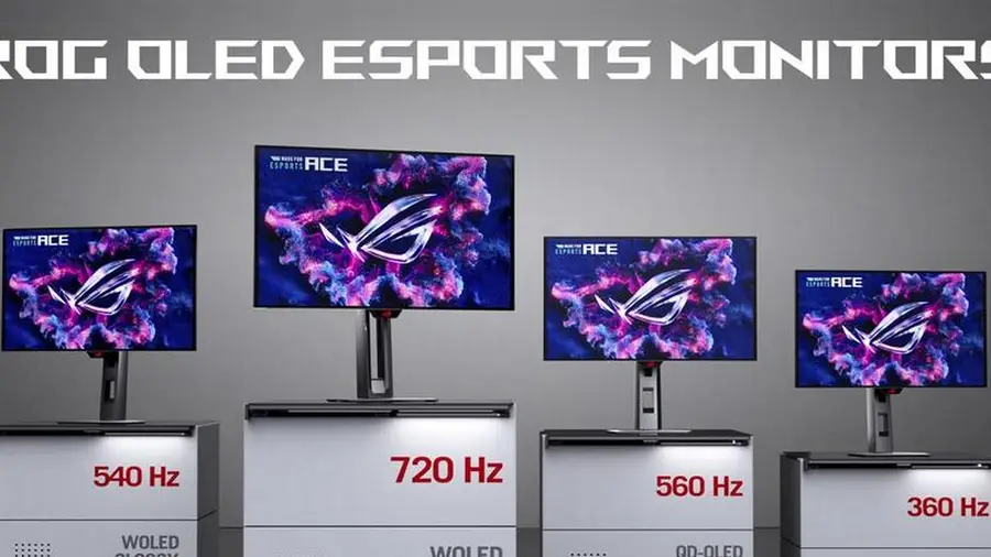 Asus Unveils 720Hz OLED Monitor and WiFi 8 Router at Gamescom 2026