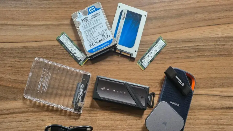 Cara Ubah Hard Drive dan SSD Lama Jadi Penyimpanan Eksternal