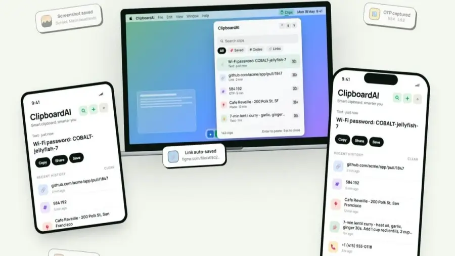 ClipboardAI: Solusi Manajemen Clipboard untuk iOS dan macOS
