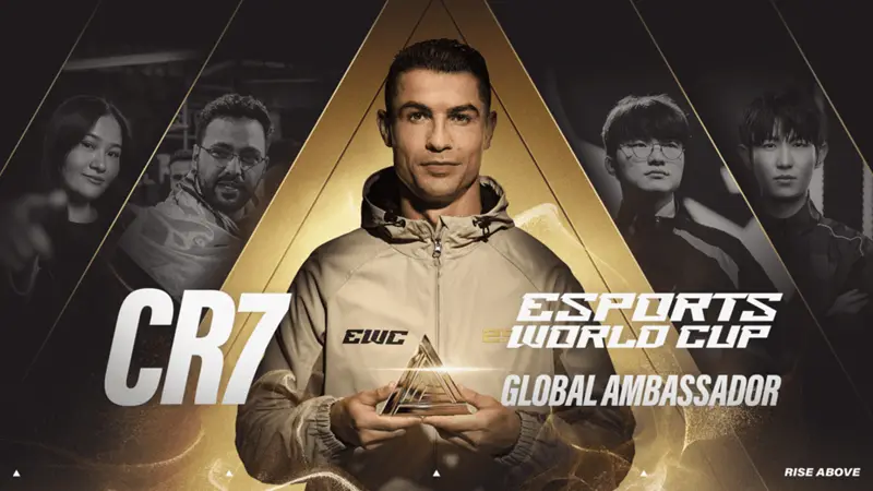 Cristiano Ronaldo Jadi Duta Global Esports World Cup 2025