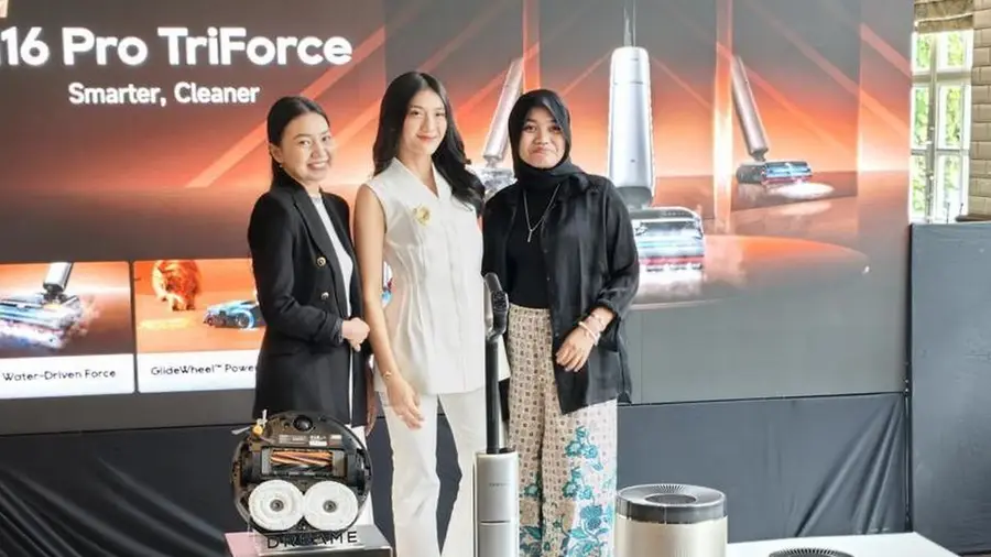 Dreame Launches X60 Ultra Extreme and H16 Pro TriForce in Indonesia