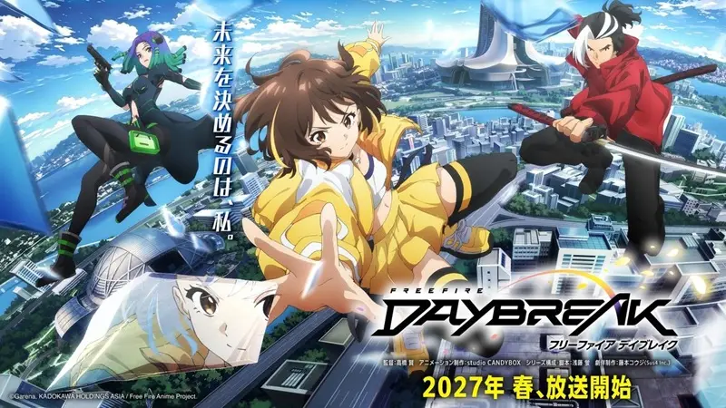Free Fire Daybreak: Exciting Anime Adaptation Set for 2027 Release