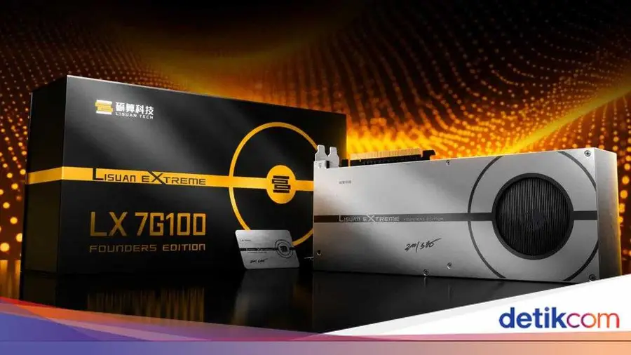 GPU LX 7G100 dari China Tantang Dominasi Nvidia dan AMD