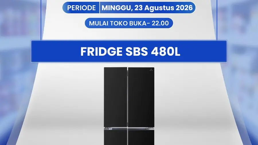 Hemat Jutaan dengan Kulkas Side by Side di Transmart