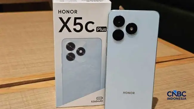 Honor X5c Plus: Ponsel Murah dengan Baterai Awet dan Kamera 50MP