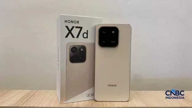 Honor X7d: Ponsel Mid-Range Canggih dengan Baterai 6500 mAh