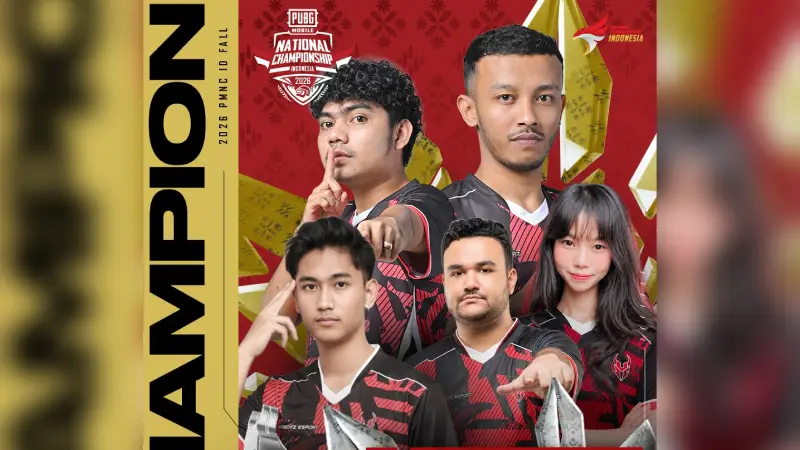 Horboyz Esports Juara PMNC ID Fall 2026 dan Tim Lolos PMPL