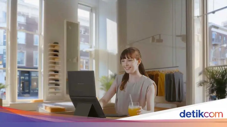 Laptop Layar Ganda Futuristik untuk Produktivitas Lebih Tinggi
