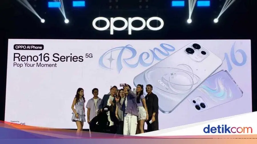 Oppo Reno 16 Series Resmi Diluncurkan di Indonesia