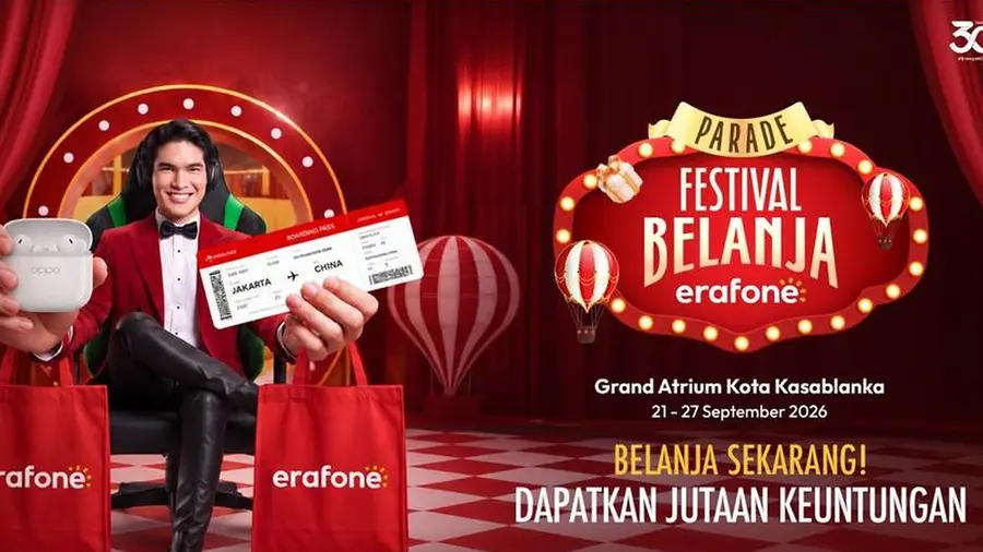 Parade Festival Belanja Erafone 2026, Diskon Menarik di Jakarta