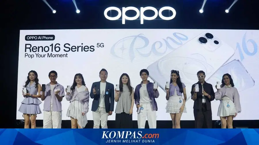 Peluncuran Oppo Reno16 Series di Indonesia dan Spesifikasinya